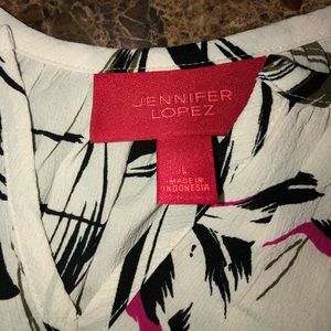 Blouse with cutout arms